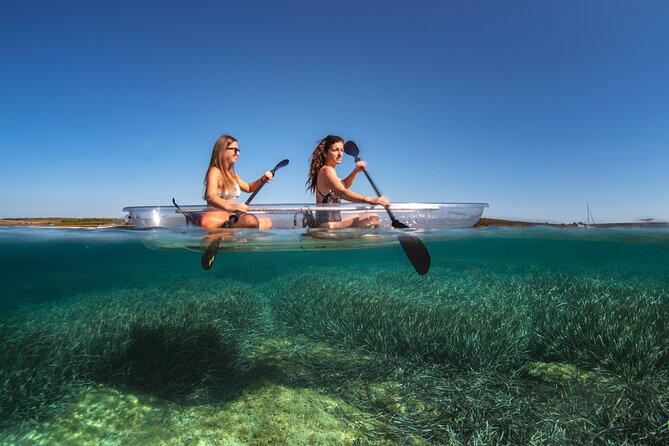 1.5-hour Clear Kayak Rentals: Explore Verudela Cave & Islands - The 15 minutes that make a beginner SUP tour work