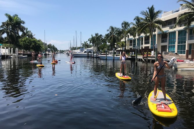 1.5 Hour Paddle Board Rental with Instruction - Millionaire Row Views From a Paddle Board (Yes, Really)
