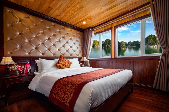 1 night Halong Bay Cruise-Titov Island,Surprise Cave,kayak,meals - Meals Included: Breakfast, Dinner, and Two Lunches (Plus Water)