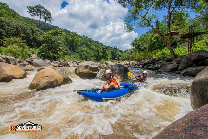 10KM Inflatable Kayaking Adventure - Mae Taeng 10KM inflatable kayaking: the couple-friendly format
