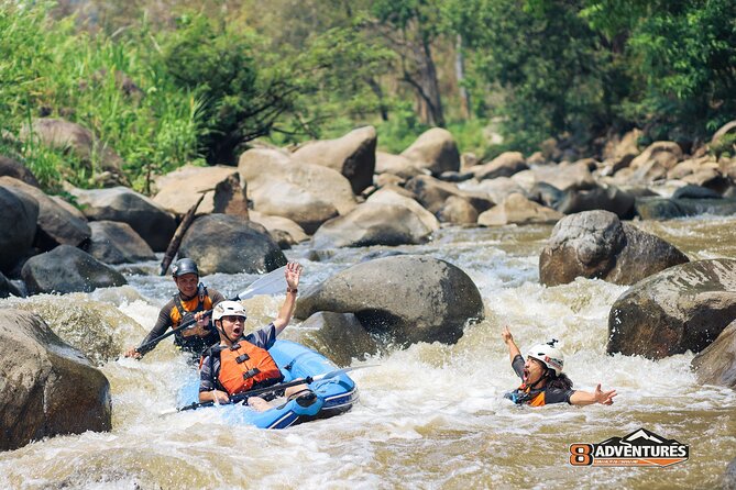 10KM Inflatable Kayaking Adventure - On the water: what 10KM of Mae Taeng whitewater feels like