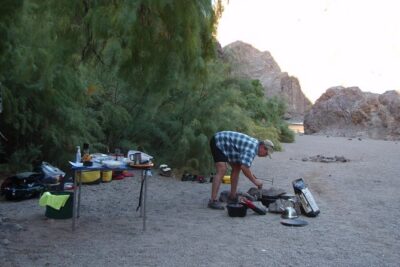 2‑Day Black Canyon & Hoover Dam Kayak Camping Adventure - Entering Hoover Dam from the Colorado River below