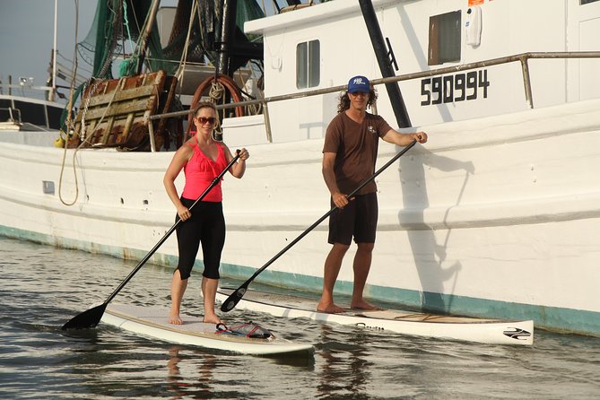 2-Hour Charleston Stand-Up Paddleboard Rentals - Safety first: life jacket, phone case, and the route demo