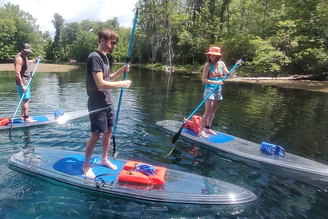 2-Hour Clear Kayak and Paddleboard(SUP) Rental in Orlando - Lesson first, self-guided after: how you actually control the experience