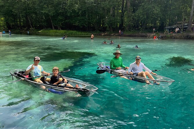 2 Hour Glass Bottom Guided Kayak Eco Tour in Gilchrist Blue - Key Things That Make This Kayak Tour Worth Your Time