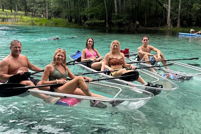 2 Hour Glass Bottom Guided Kayak Eco Tour in Gilchrist Blue - Who Should Book This Clear Kayak Eco Tour—and Who Might Not