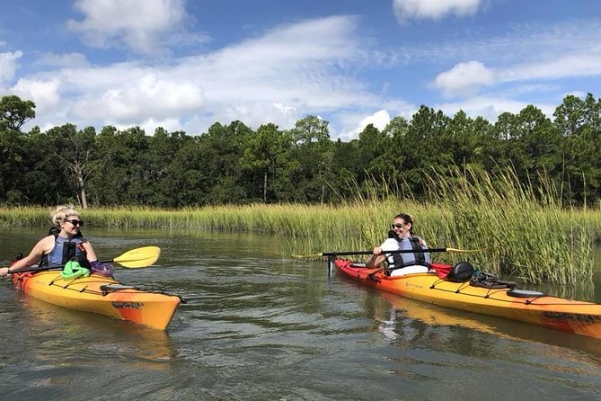 2-Hour Guided Kayak Eco Tour in Charleston - Meet at Bowens Island: the safety talk and kayak controls you’ll use right away