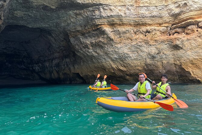 2-Hour Kayak through the Sea Caves of Benagil - The sea can change fast: what to watch for