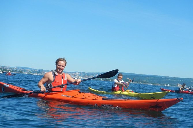 2- hour kayak trip on the Oslo Fjord - Launching from Sjølyst Marina and getting matched to your kayak