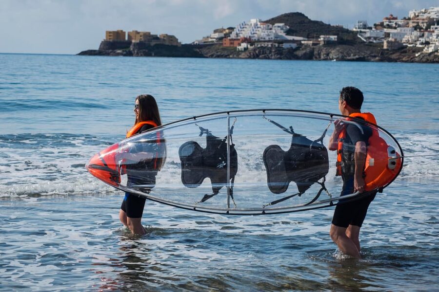 2 Hours Tour - Transparent Kayak Tour - The First Steps: Safety, Park Intro, and a Quick Rowing Lesson