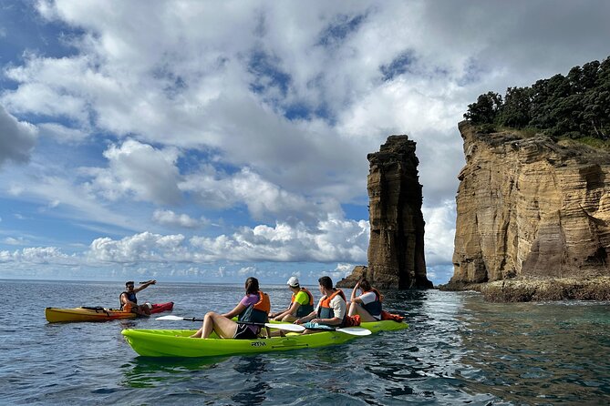 2h Guided Kayak Vila Franca do Campo Coastal and Islet Caves - Wildlife and geology: how the guide turns paddling into a story