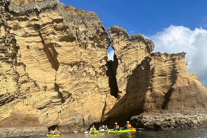 2h Guided Kayak Vila Franca do Campo Coastal and Islet Caves - When sea conditions change: safety choices and alternatives