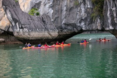 3Day Kayak & Trek to Ha Long Bay and Tamcoc (the 2nd day private) - Day 2: Cat Ba Sunrise, Viet Hai Village, Then Straight to Tam Coc
