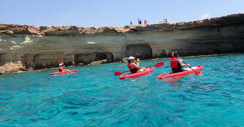 5-hour Cape Greco Caves kayaking + Snorkelling trip - Snorkelling the Ayia Napa Sea Caves: Dome, Blue Cave, and Cave Light