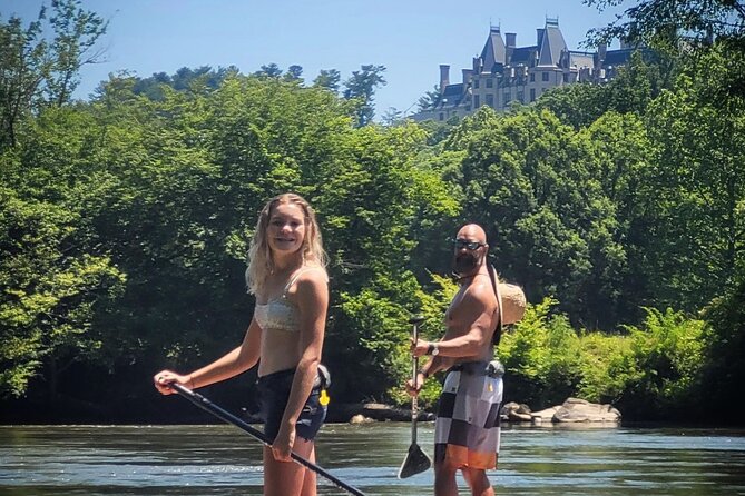 7 Mile Guided Paddleboard Tour On The French Broad River in Asheville - Biltmore Estate rules: enjoying the view while staying on the right side of the line