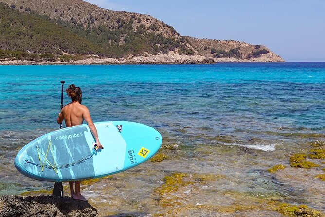 90' Stand Up Paddle tour in a small group in Cala Ratjada - Meet Leo: the coaching that makes SUP feel easy