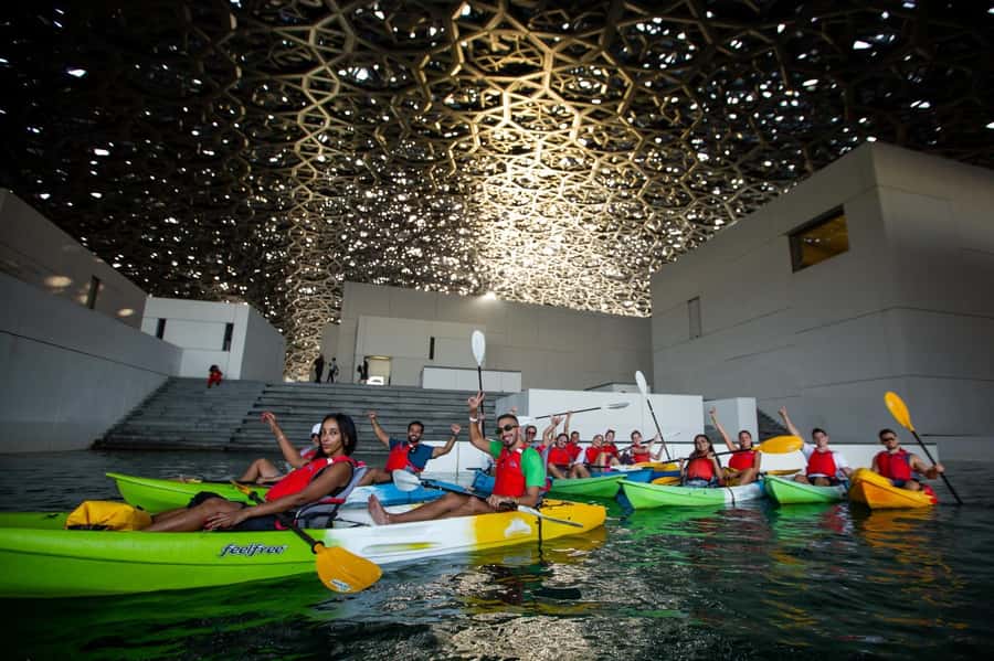 Abu Dhabi: Guided Kayak Tour around Louvre - The Paddling Loop in Plain Terms: How the Hour Flows