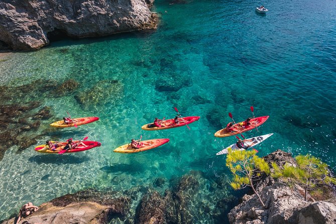 Adventure Dalmatia - Sunset Sea Kayaking & Snorkelling Dubrovnik - The Elaphite Islands sunset paddle and Croatian wine toast