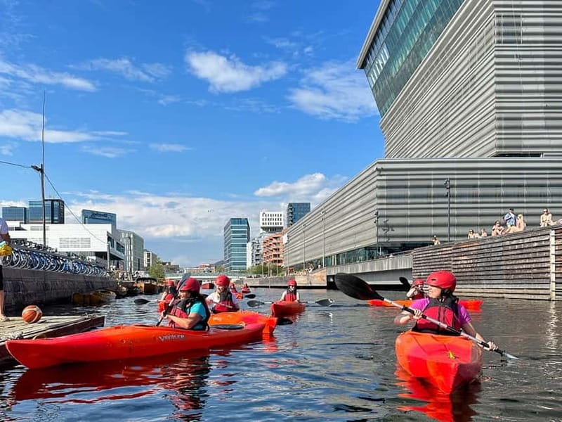 Akerselva River: Urban Paddling Adventure Kayak Tour - Waterfall and wildlife moments you might actually catch