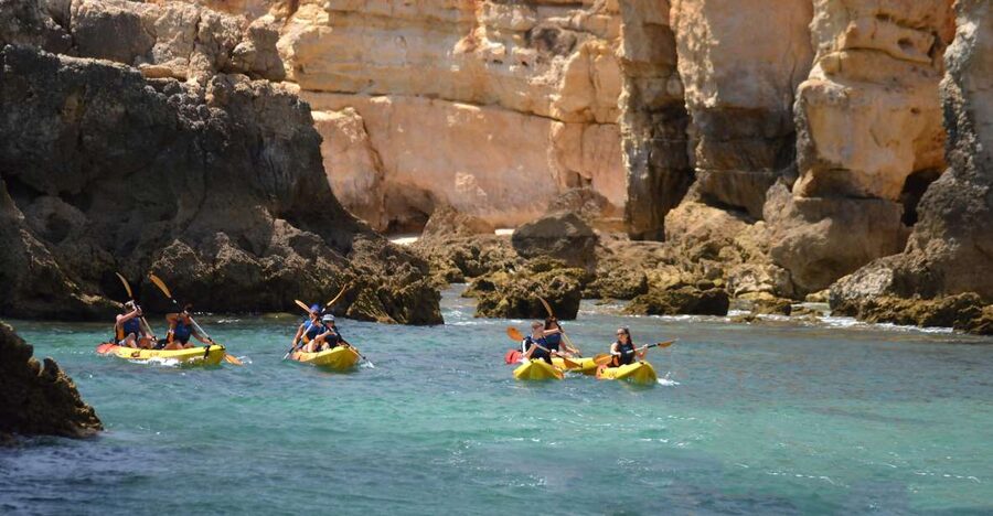 Albufeira: Algarve Kayak and Coastline Tour - Key highlights you should care about