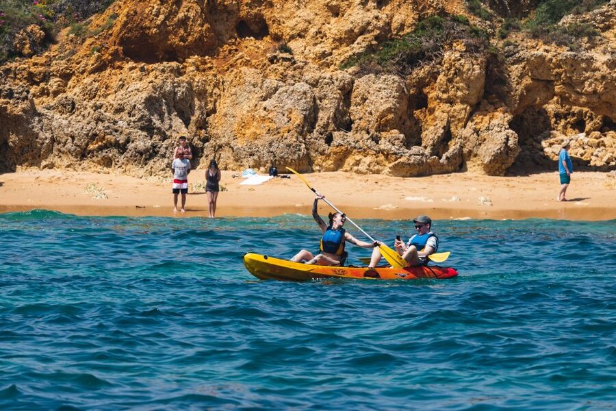 Albufeira: Algarve Kayak and Coastline Tour - Kayak setup on the day: singles vs doubles (and why it matters)
