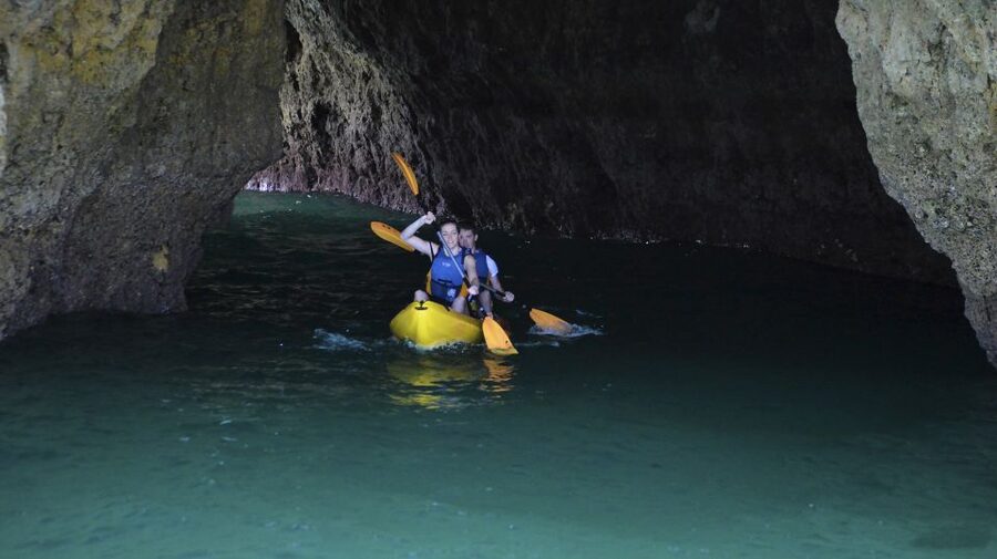 Albufeira: Algarve Kayak and Coastline Tour - The guide experience: calm leadership and photo help