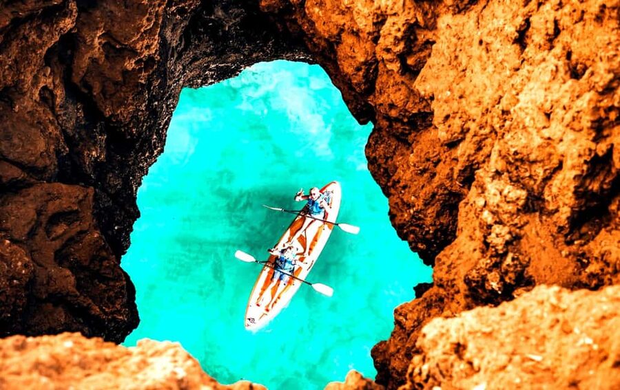 Albufeira: Caves and Cliffs Kayaking Tour - Kayaking 101 Before the Caves: Learning That Keeps You Confident