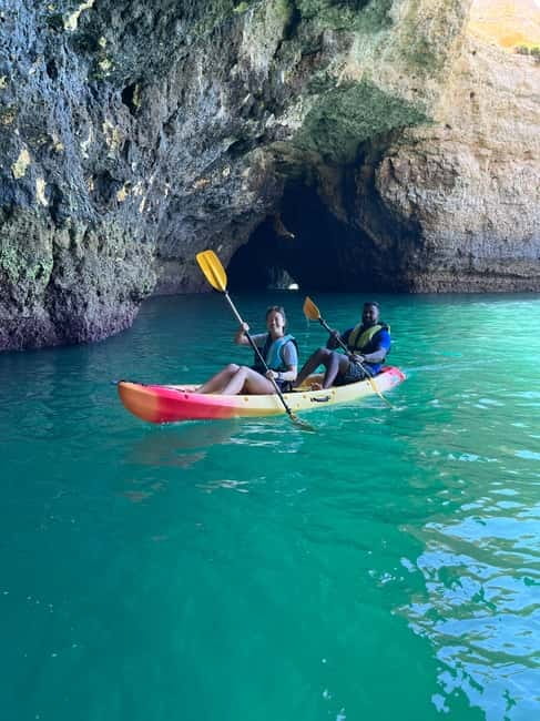 Albufeira: Caves and Cliffs Kayaking Tour - Entering Caves and Getting Up Close: Safety First, Magic Second