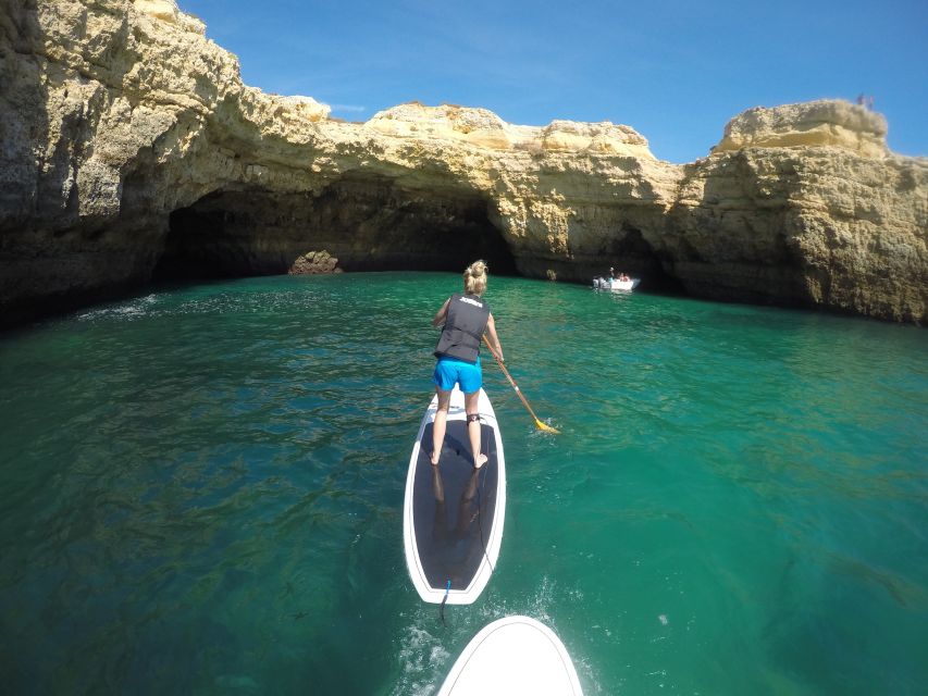 Albufeira: Caves and cliffs Paddleboarding (SUP) Tour - Paddling Past Cliffs and Through Caves