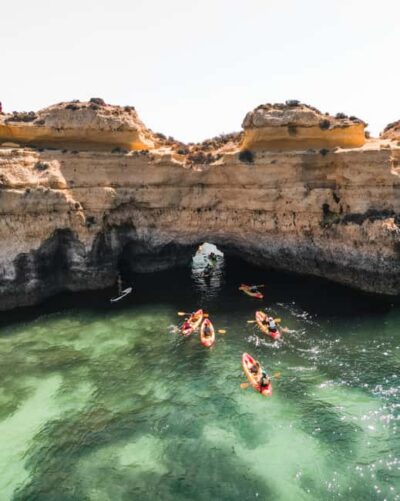 Albufeira: Kayak Tour of Hidden Caves and Secret Beaches - Beginner Skills and Real Safety: What You Learn Before the Caves