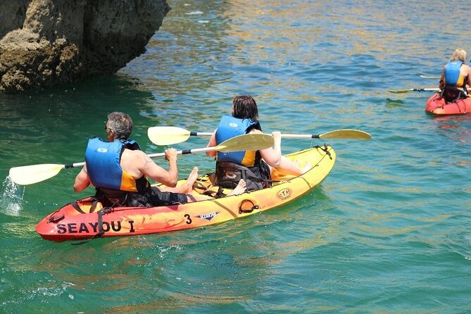 Albufeira Kayak Tour – Relaxing Trip with 2 Guides - Starting From Albufeira Marina: Boat Ride First, Stress Later