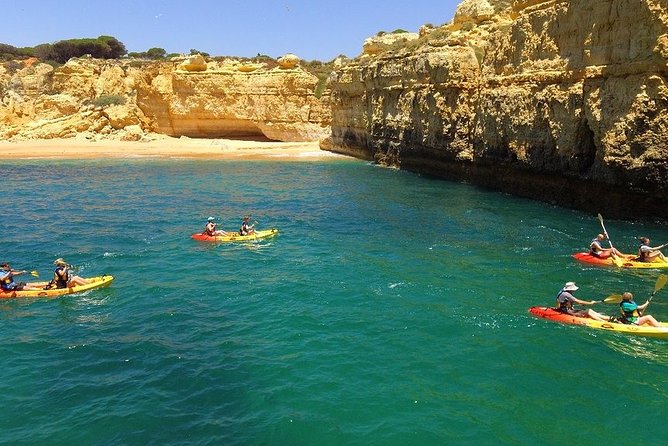 Albufeira Kayak Tour – Relaxing Trip with 2 Guides - Guides and Safety: The 2-Boat Approach That Makes Beginners Comfortable