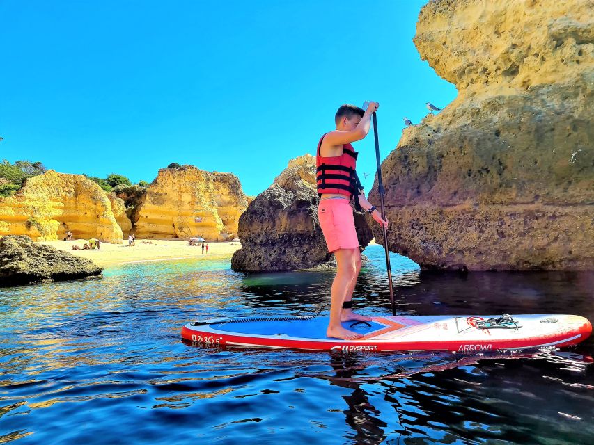 Albufeira: Stand Up Paddle Lesson and Coastal Tour - Finding Paddle4Fun and Getting Set Up in Albufeira