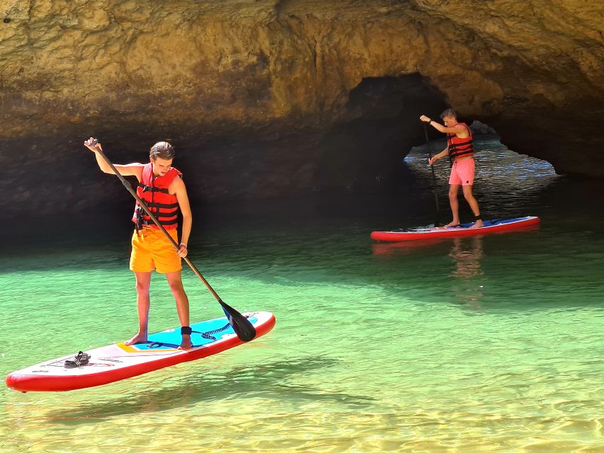 Albufeira: Stand Up Paddle Lesson and Coastal Tour - Sea Caves, Rock Formations, and the Real Coastal Show