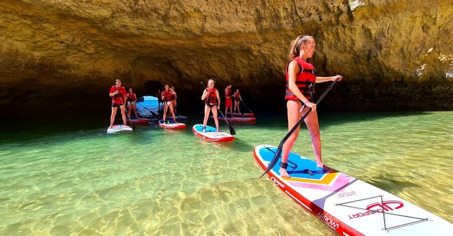 Albufeira: Stand Up Paddle Lesson and Coastal Tour - The Hidden Beach Break (Plus the Photo Reality Check)