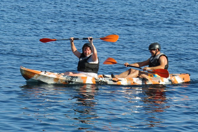 Alcudia: Guided Sea Kayaking & snorkelling Tour (day & sunset) - The optional cliff-jump: a fun surprise, not a requirement