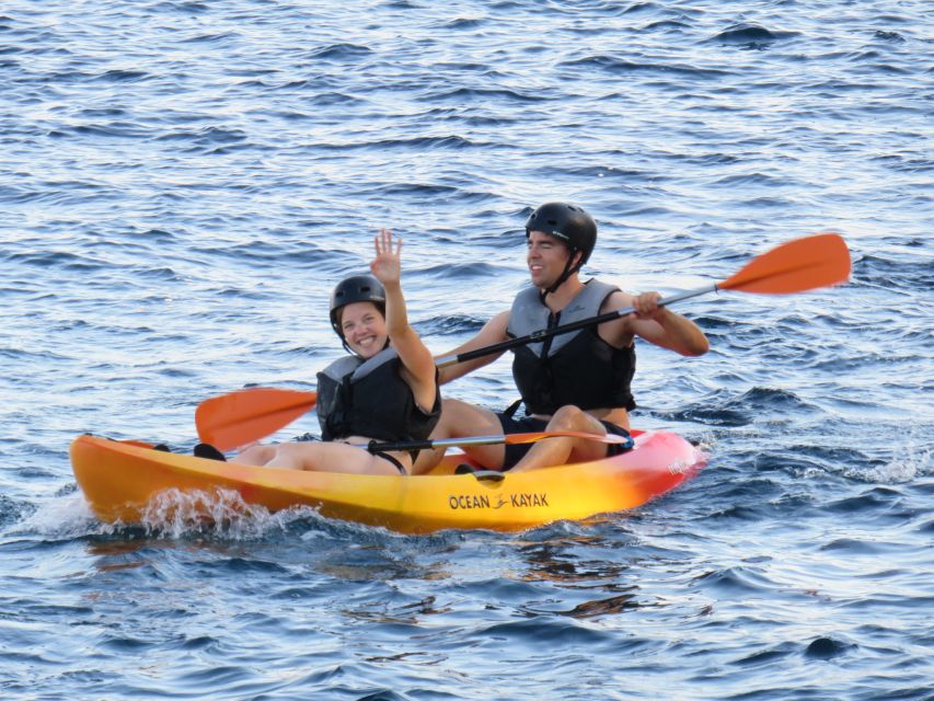 Alcudia: Kayak Tour with Snorkel & Sea Cave Swim - Snorkeling in calm North Mallorca water: what you should expect to see