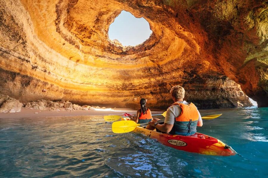 Algarve: Benagil Cave Sunrise Kayak Tour with Shower Use - Where Kayak Algarve - Secret Algarve meets you (and how to not waste time)