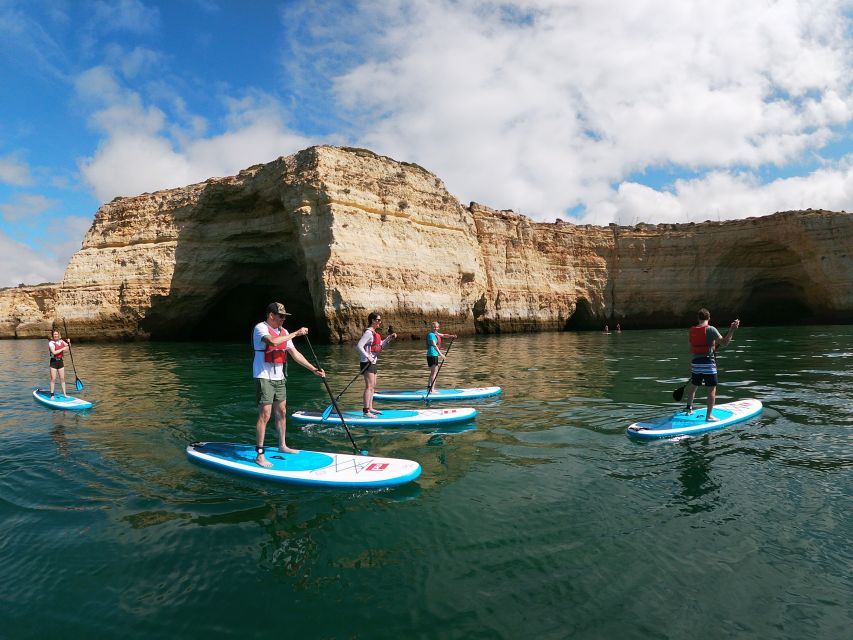 Algarve: Benagil Caves SUP Tour since 2016 - Where you start: Praia de Benagil meeting point and the first 15 minutes