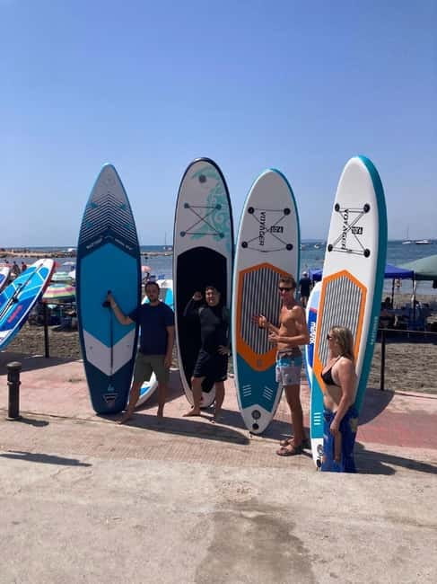 Alicante: Stand-Up Paddleboard Rental - Beach strategy in Alicante: Postiguet, Ramp, Albufereta, and Almandraba