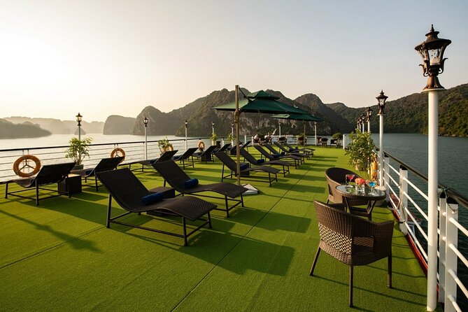 All-Inclusive 2 Day/1 Night Halong Luxury Cruise, Meals, Cave, Kayaking,Swimming - Your Cabin on a Halong Bay Overnight: Balcony Views Without Guesswork