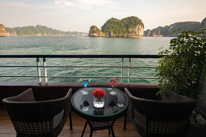 All-Inclusive 2 Day/1 Night Halong Luxury Cruise, Meals, Cave, Kayaking,Swimming - Meals and Cooking Class: Simple, Filling, and Built for a Long Day
