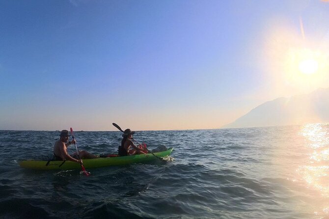 Amalfi Coast Kayak & Snorkeling Tour to the Pandora's Cave - Dead Horse Beach snorkeling plus an aperitif on the shore