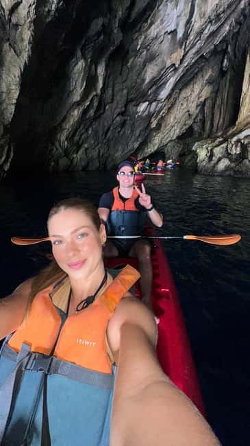 Amalfi: Kayak-Snorkel to Pandora Cave, Hidden Beach & Drinks - Dead Horse Beach (Spiaggia Cavallo Morto) and the lemon spritz break