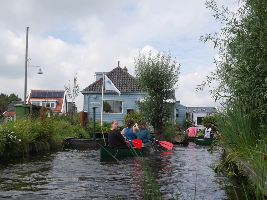 Amsterdam: 2-Hour Guided Canoe Trip - After the paddle: relax in the garden (and plan your own picnic)