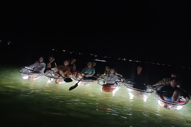 Anna Maria Island - Clear Kayak LED Night Glass Bottom Tour - Group size and the night-ride feel: more intimate than you expect