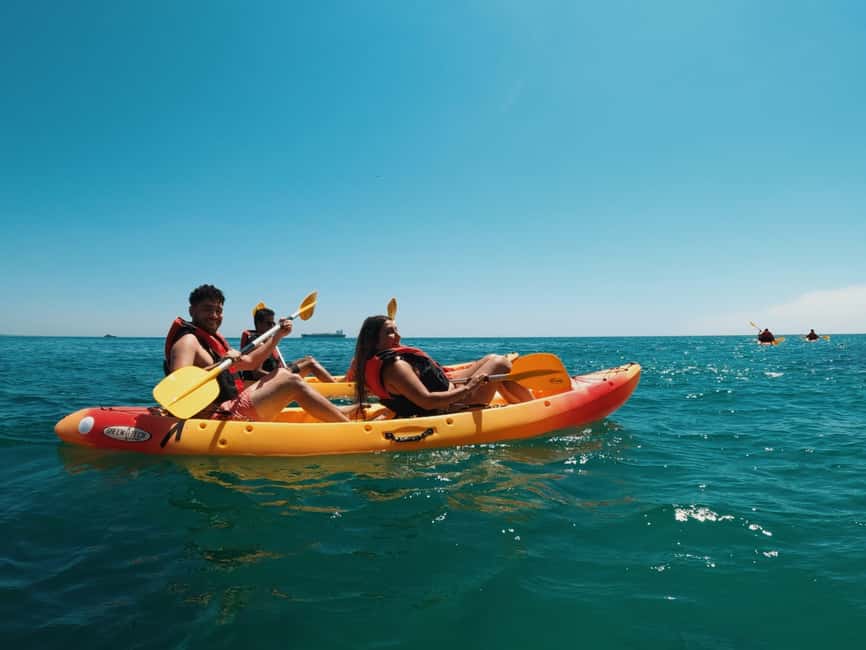 Arrábida: Kayak Snorkeling & Beach Lounge/Pick-Up Available - Price and timing: how to judge the $97 ticket