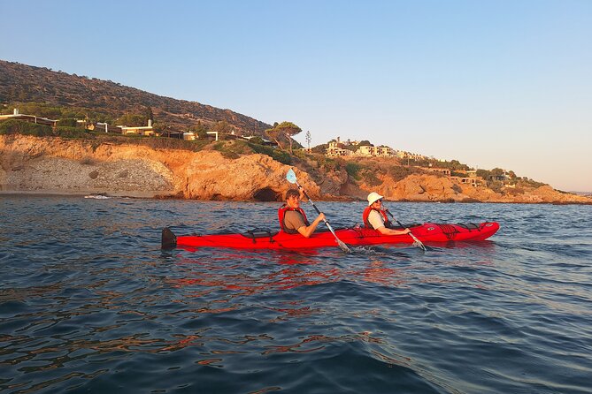 Athens: Kayak and Snorkeling at Caves and Hidden Beaches - Snorkeling breaks in Athens water: gear, comfort, and expectations