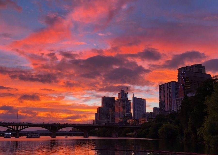 Austin: Sunset Bat Watching Kayak Tour - Paddle on Lady Bird Lake (Town Lake) Toward the Bridge