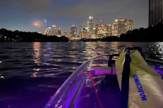 Austin Texas Night Clear Kayaking Glow Tour - The 1-Hour Glow Kayak Itinerary: From Launch to Skyline Views